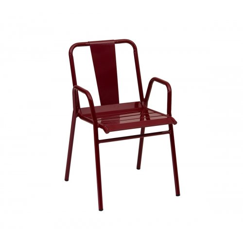 Silla GIN burdeos con...