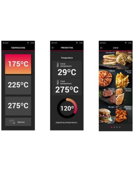 Control del Mychef QUICK 1T Horno de cocción acelerada en crema