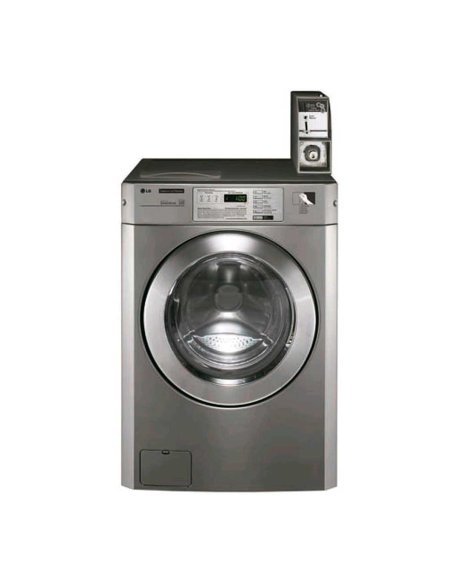 Secadora a gas Autoservicio Giant de LG con monedero externo