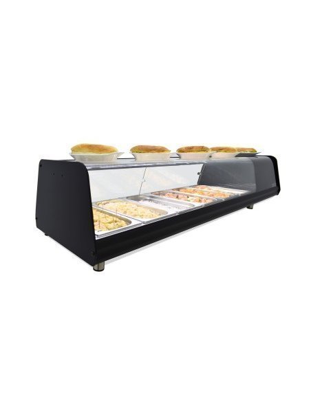 Escorzo 2 Vitrina refrigerada para tapas 6VTG VISION | 145 x 39 x 30 cm