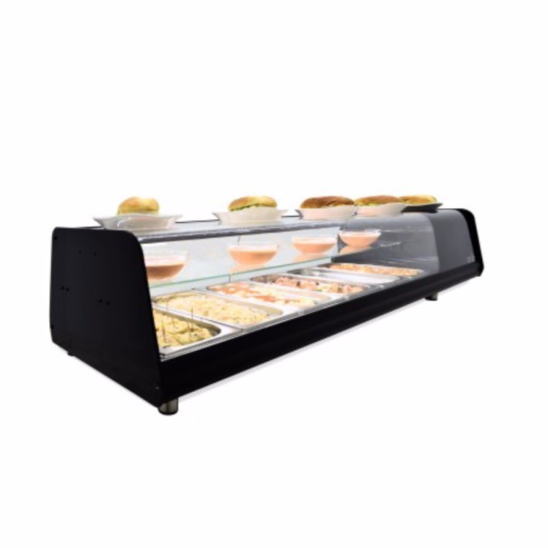 Vitrina refrigerada para tapas 6VTG VISION DOBLE izquierda