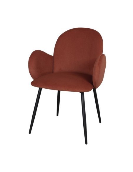 Silla tapizada Scorpio | 61 x 62 x 83 cm VISTA LATERAL