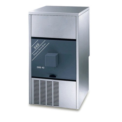 Máquina de hielo DSS 42 A SELF SERVICE Brema | Dispensador de agua | Producción 44 kg/día | Depósito 12 kg