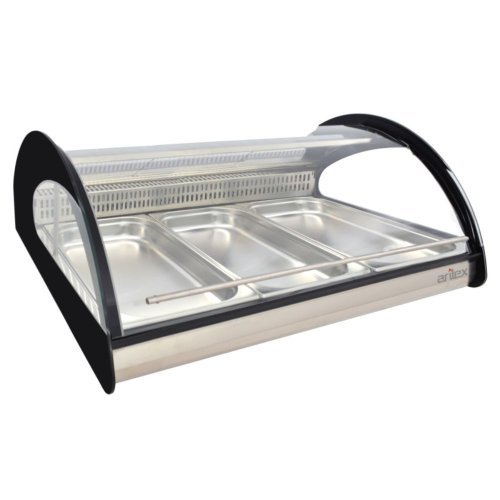 Vitrina refrigerada expositora 3 bandejas GN1/1