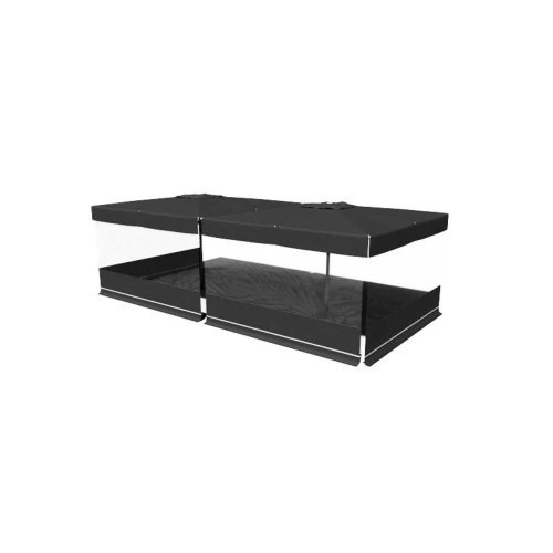 Cortina para cerramientos negro color