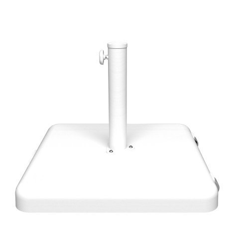Base de parasol blanca BOND 50 kg | Ø60 mm