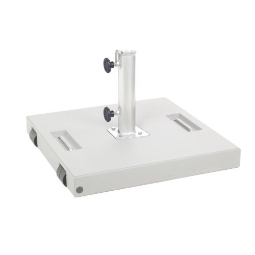 Base de parasol CUBE blanca 50 kg | Ø57 mm