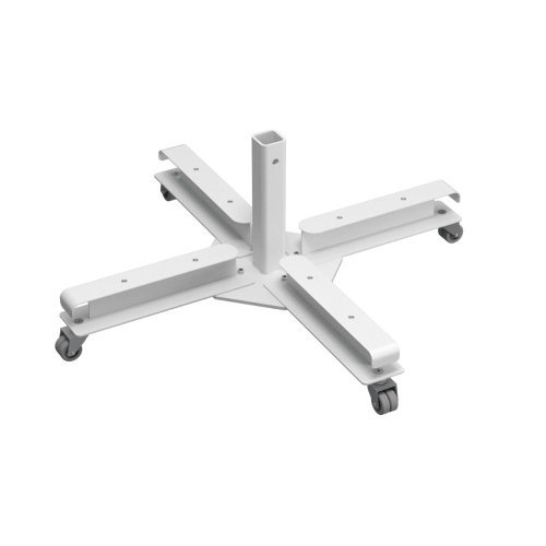 Base para parasol KIT CROSS RIO Blanco con 4 pesas SLAB 110 kg 2