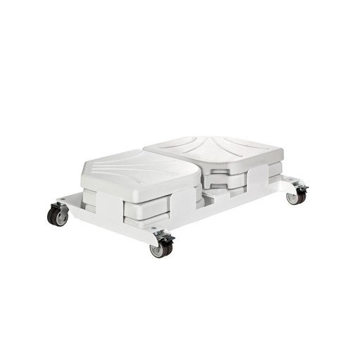 Base lateral para parasol 165 kg FLEXO blanca