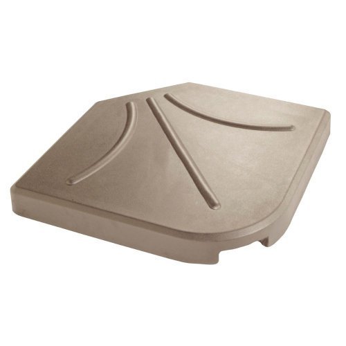 Peso de 25 kg base para parasol SLAB taupe