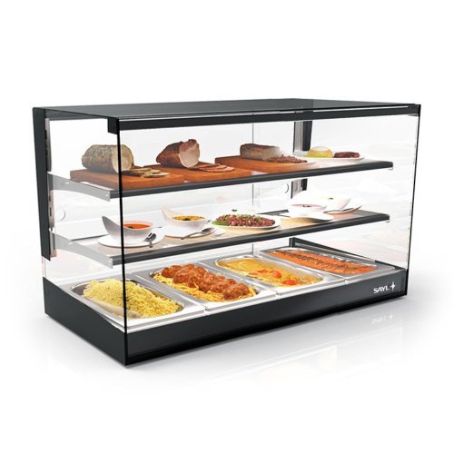 Vitrina de tapas CLO24B-2 Logic Triple Baño María