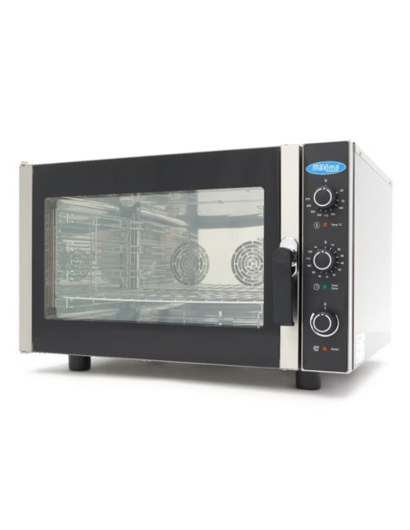 Horno de vapor mixto 08500205 | 4 bandejas 1/1 GN | Analógico