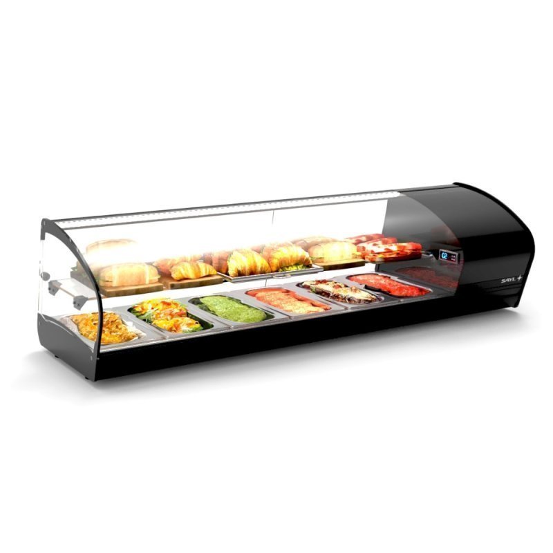 Vitrina refrigerada Sayl SK26 | 6 GN 1/3