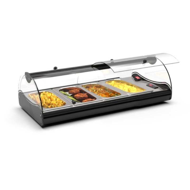 Vitrina self-service Sayl CSS4L Baño María
