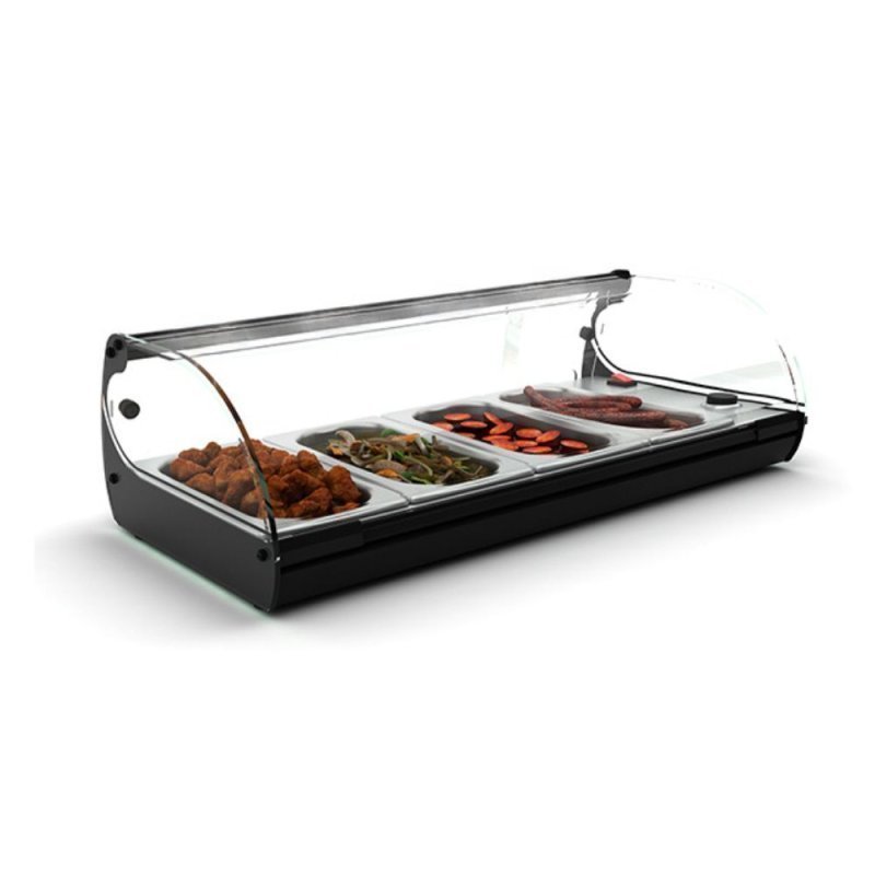 Vitrina para tapas Sayl C4 | Baño María +80 ºC