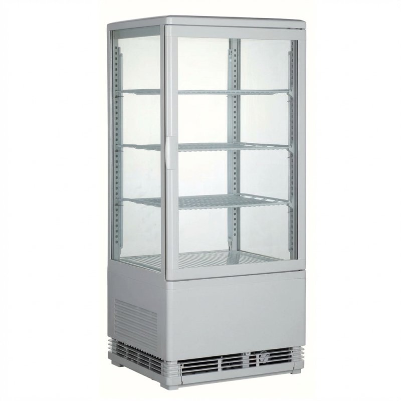 Vitrina expositora refrigerada 3 estantes Savemah VCCS-78L | Capacidad 78 litros
