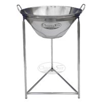 Conjunto trípode y barreño 20 litros Churrosur