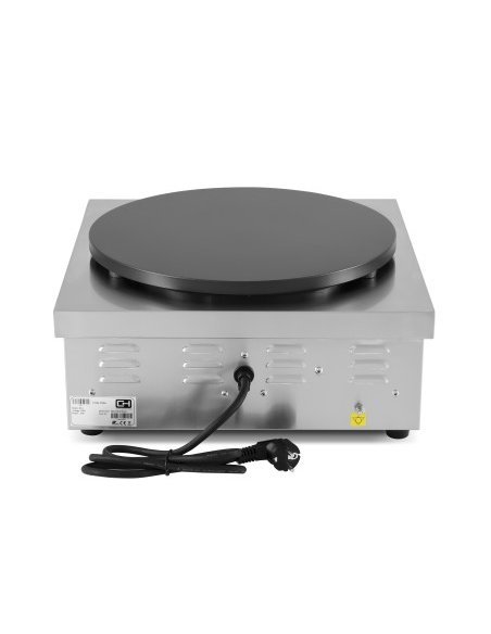 Crepera eléctrica profesional EC-1 parte trasera