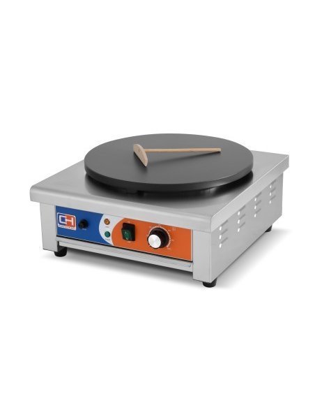 Crepera eléctrica profesional EC-1 vista lateral