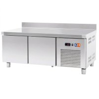 Mesa refrigerada baja TRCHB-135 | 2 puertas | Capacidad 190 litros | 1342 x 700 x 600 mm