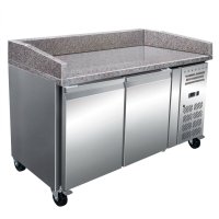 Mesa refrigerada PZ2600TN | 2 puertas | Capacidad 428 litros | 1510 x 800 x 1000 mm