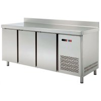Mesa refrigerada TRCH-225 | 4 puertas | Capacidad 615 litros | 2242 x 700 x 850 mm