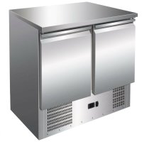 Mesa refrigerada S901 | 2 puertas | Capacidad 257 litros | 900 x 700 x 880 mm