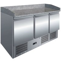 Mesa refrigerada S903PZ | 3 puertas | Capacidad 400 litros | 1365 x 700 x 1050 mm