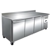 Mesa refrigerada SNACK3200TN | 3 puertas | Capacidad 386 litros | 1795 x 600 x 960 mm