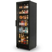 Armario expositor refrigerado CS395B | 1 puerta | Capacidad 395 litros | 600 x 595 x 2188 mm