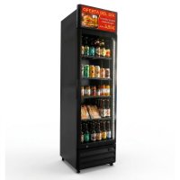 Armario expositor refrigerado EVO360B | 1 puerta | Capacidad 360 litros | 580 x 610 x 2090 mm