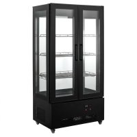 Armario expositor refrigerado XC-660C | 4 caras de cristal | Capacidad 660 litros | 985 x 665 x 2005 mm