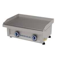 Plancha de gas Repagas PG-640 | Superficie lisa | Sobremesa | 605 x 440 x 230 mm