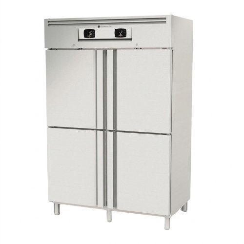 Armario mixto refrigeración y congelación Coreco AGM-1004 | Capacidad 1370 litros | 1370 x 860 x 2115-2190 mm