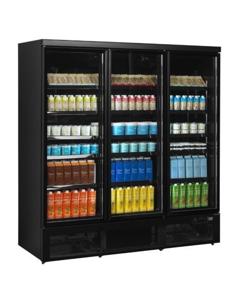 Armario expositor refrigerado Atom Maxi C3DBB Tefcold con producto
