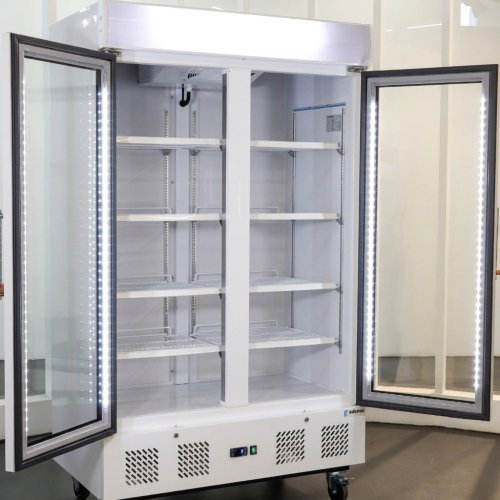 Armario expositor refrigerado APE-902-C HC Edenox | 2 puertas de cristal | Capacidad 1078 litros | 1200 x 710 x 2050 mm 2