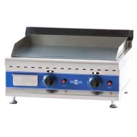 Plancha a gas acero rectificado Irimar PLGAS-950 | Placa lisa 900 x 400 mm | 9 kW | 950 x 610 x 340 mm