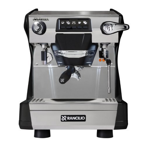 Cafetera profesional automática Rancilio Classe 5 CRONO 1 grupo negra