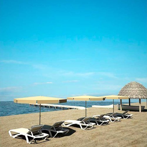 Parasol de acero Costa... 2