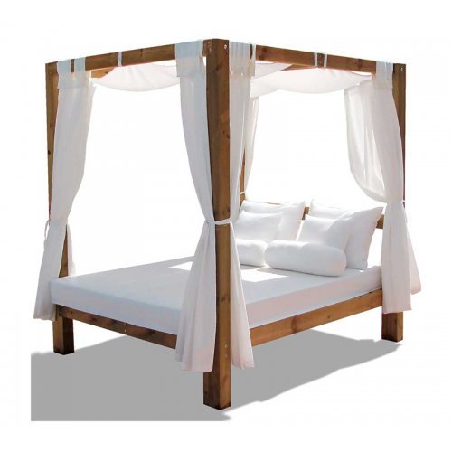 Cama Balinesa de Madera...