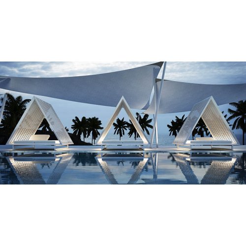 Cama Balinesa de resina de... 2